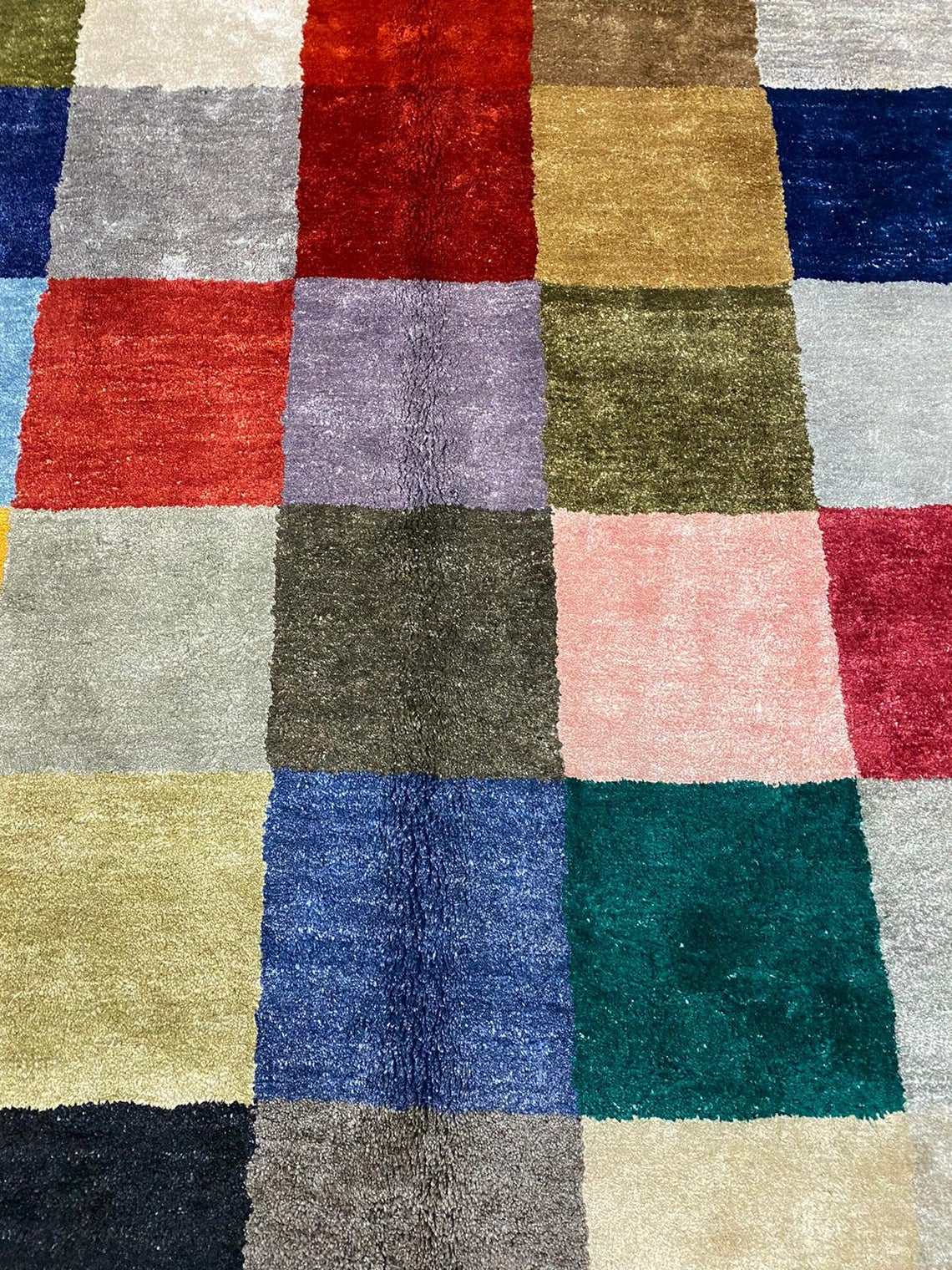 5x8 Multicolor Modern Contemporary Rug