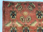 5x7 Red and Brown Turkish Tribal Rug