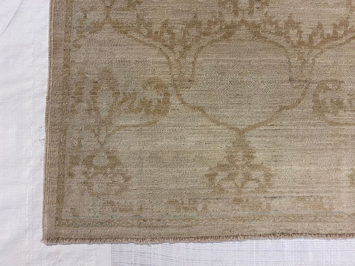 6x9 Ivory and Beige Persian Rug