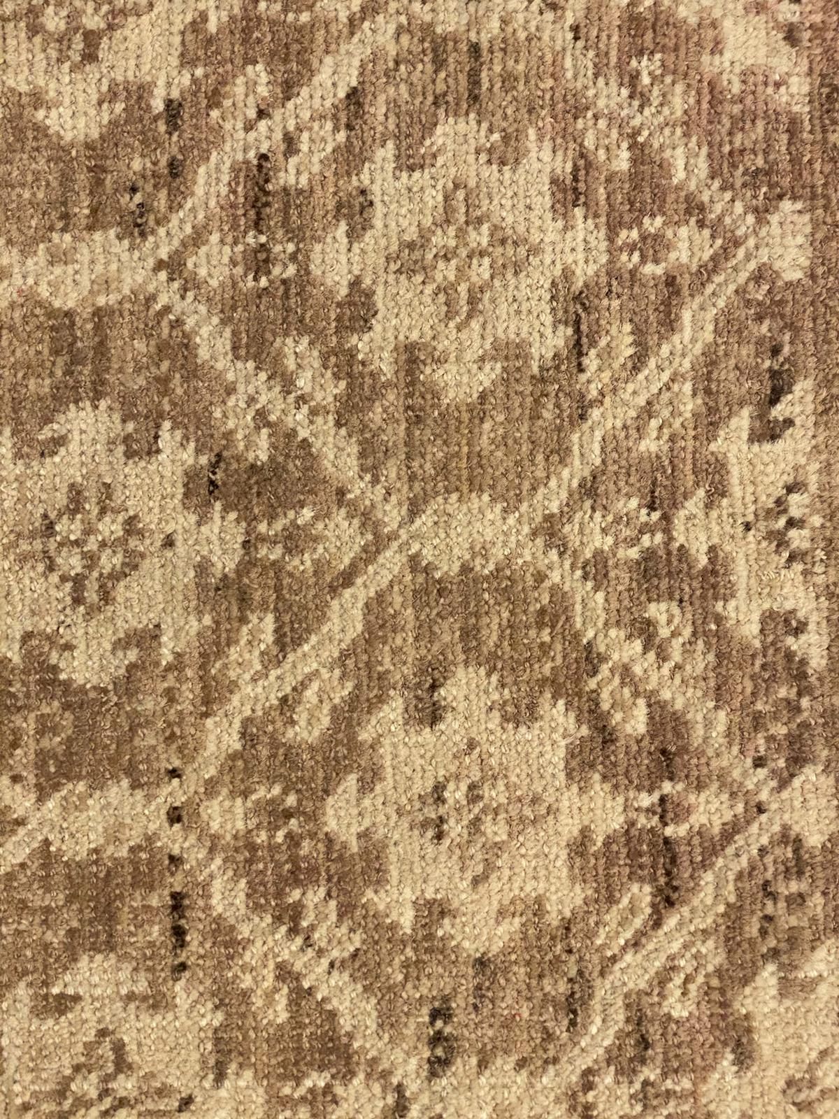 4x6 Brown and Beige Modern Contemporary Rug