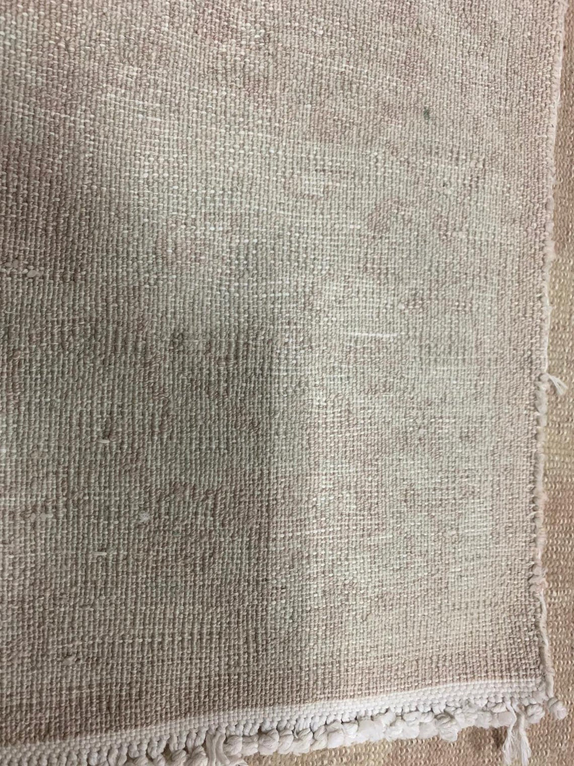 4x6 Ivory and Beige Turkish Oushak Rug