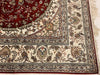 5x8 Red and White Turkish Antep Rug