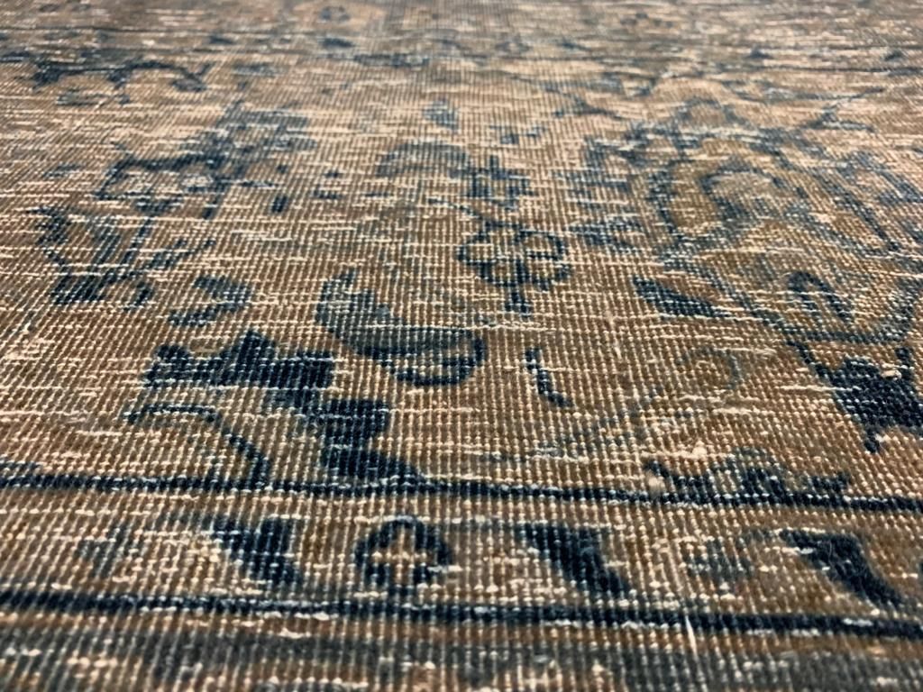 11x16 Navy Blue and Gray Persian Traditional Rug