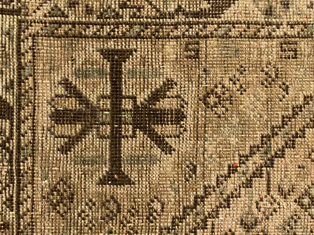 3x5 Beige and Brown Persian Traditional Rug