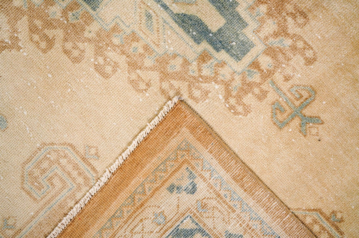 10x14 Beige and Blue Persian Traditional Rug
