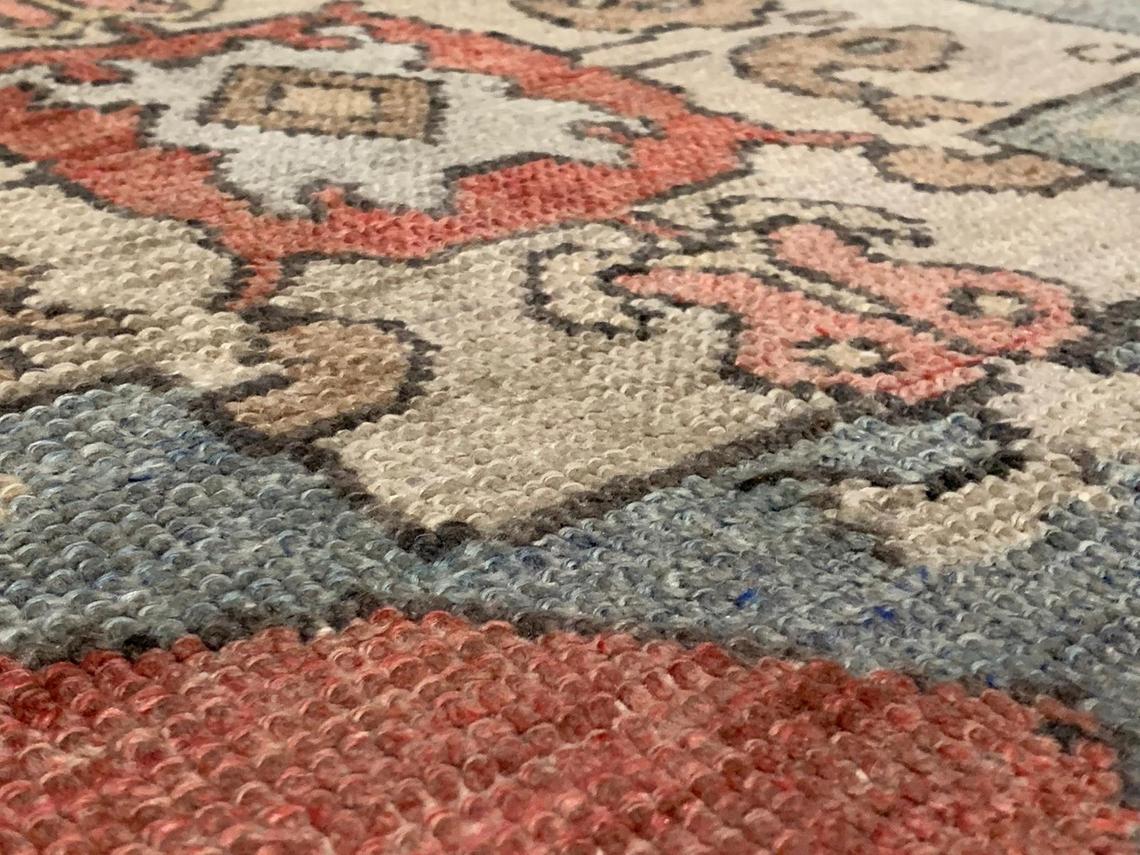 4x10 Rust and Brown Turkish Tribal Runner