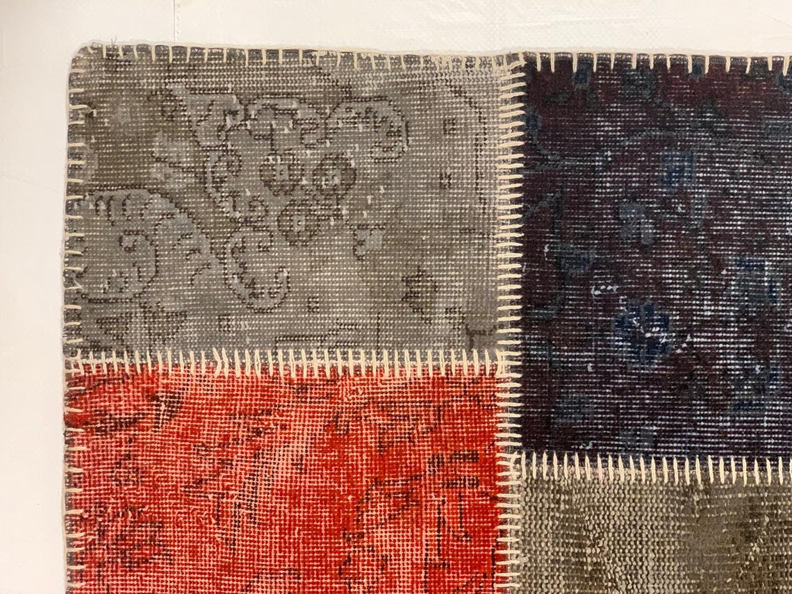 5x8 Multicolor Turkish Patchwork Rug