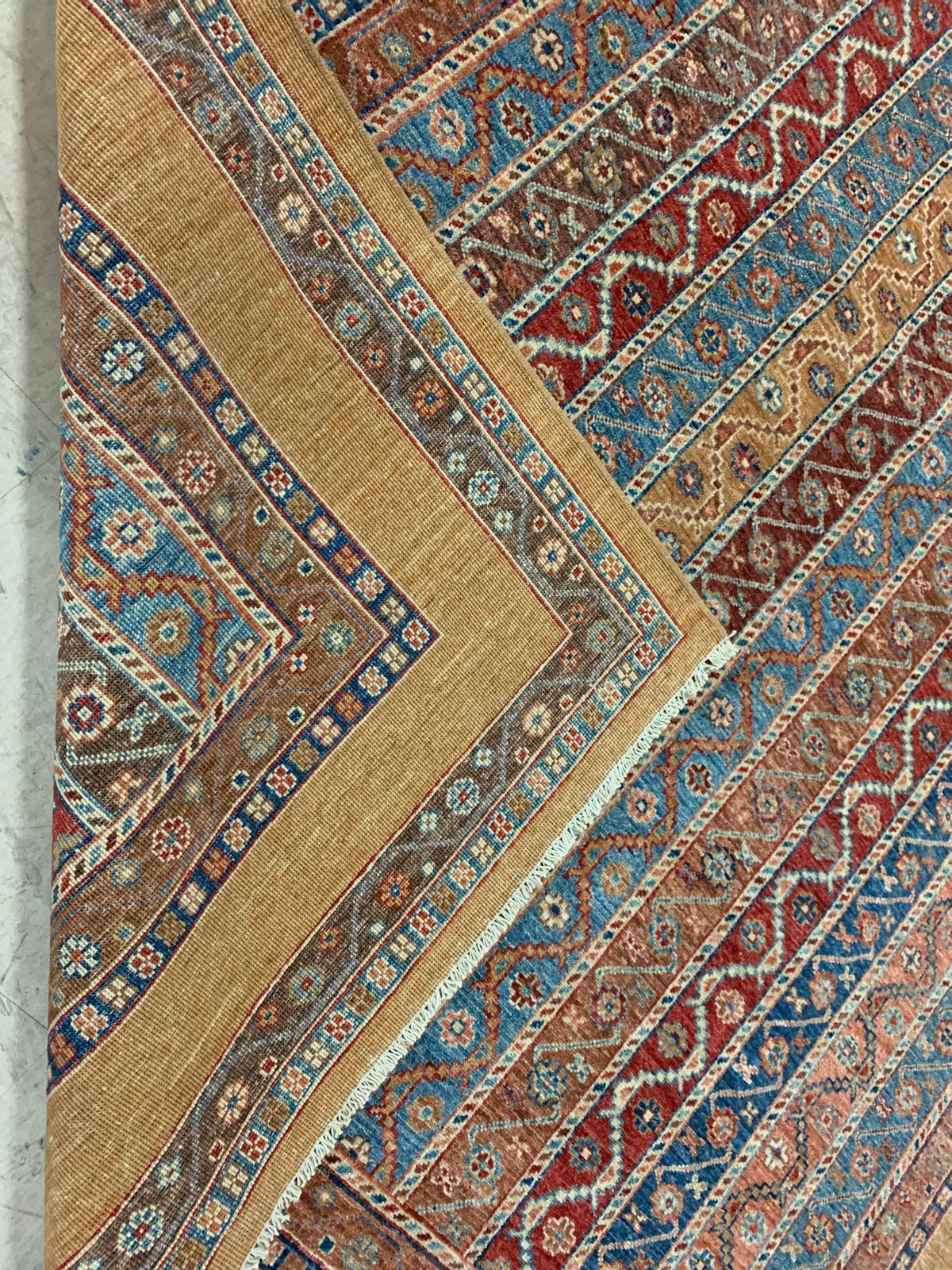6x8 Multicolor Turkish Tribal Rug