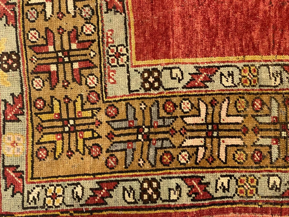 5x11 Red and Rust Turkish Tribal Runner