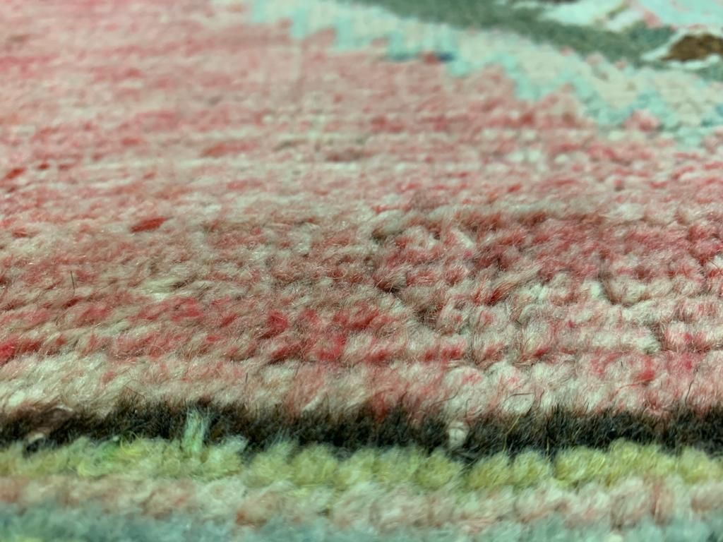 3x10 Pink and Brown Turkish Tribal Runner