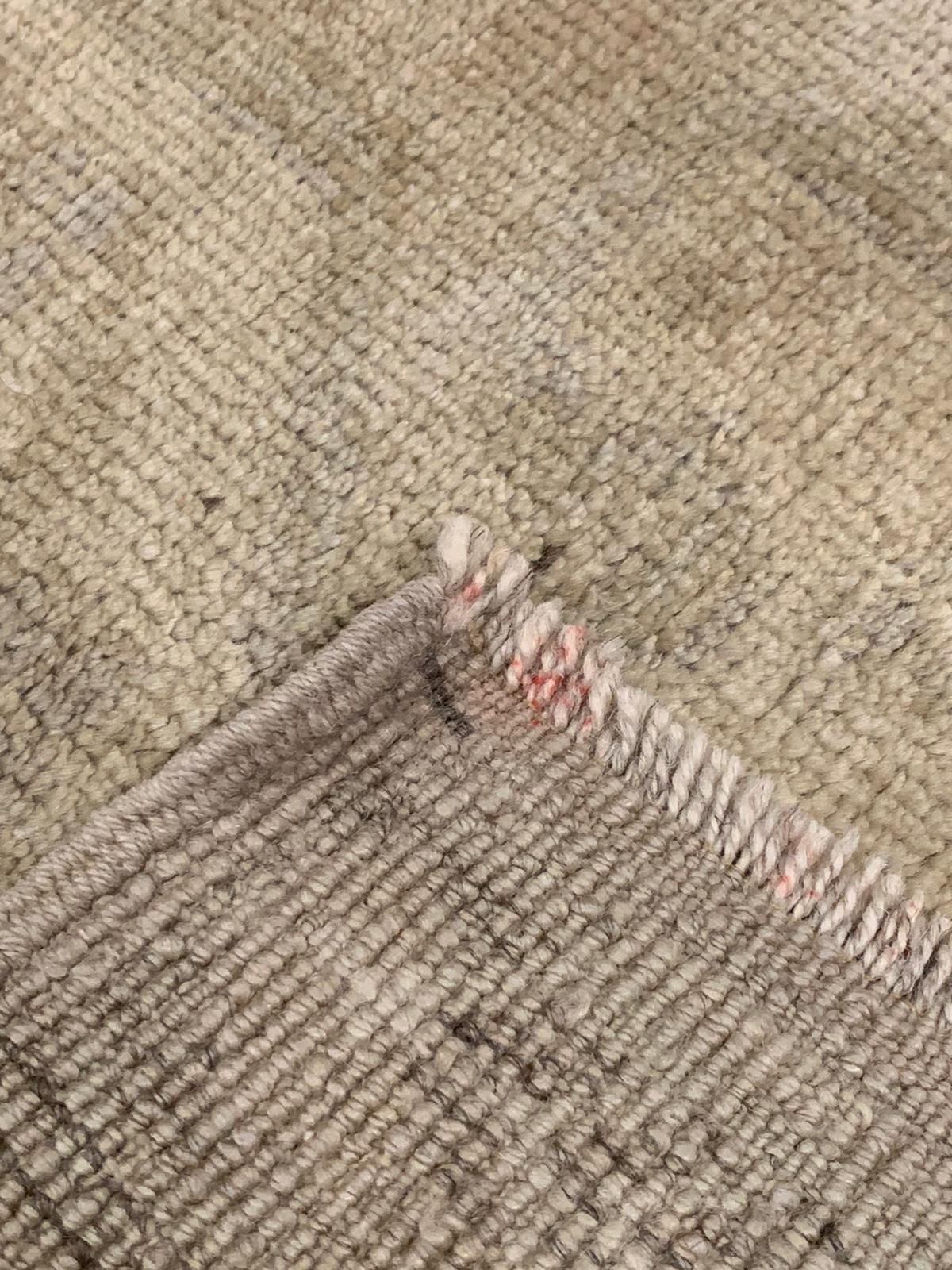 5x11 Ivory and Brown Turkish Tribal Runner