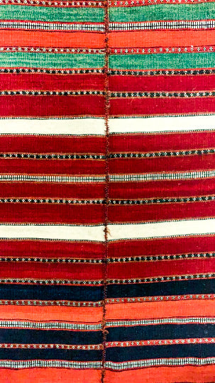 5x7 Multicolor Turkish Tribal Rug