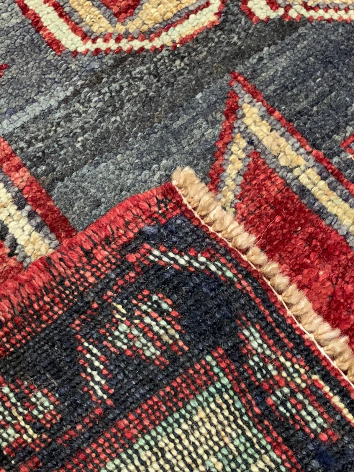 5x11 Red and Ivory Turkish Tribal Runner