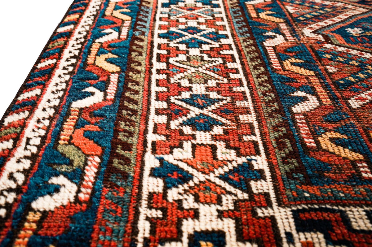 6x7 Brown and Brown Persian Tribal Rug