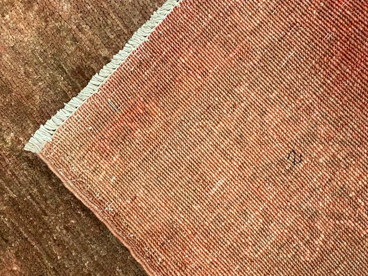 6x9 Rust and Pink Anatolian Traditional Rug