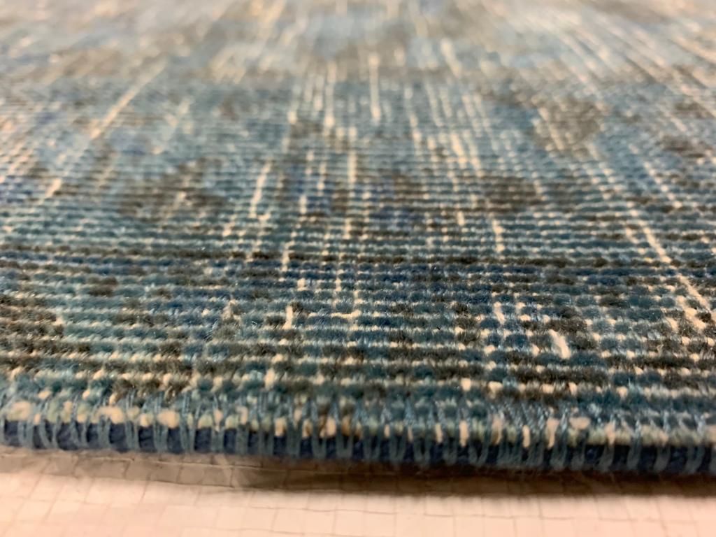 10x16 Red and Blue Turkish Overdyed Rug