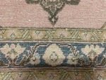 3x13 Brown and Pink Turkish Tribal Runner