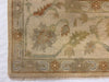 8x10 Gold and Beige Turkish Oushak Rug