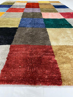 5x8 Multicolor Modern Contemporary Rug