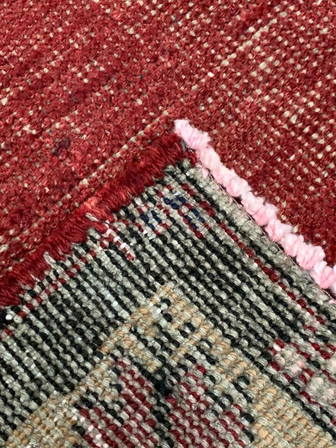 5x11 Red and Gold Turkish Tribal Runner