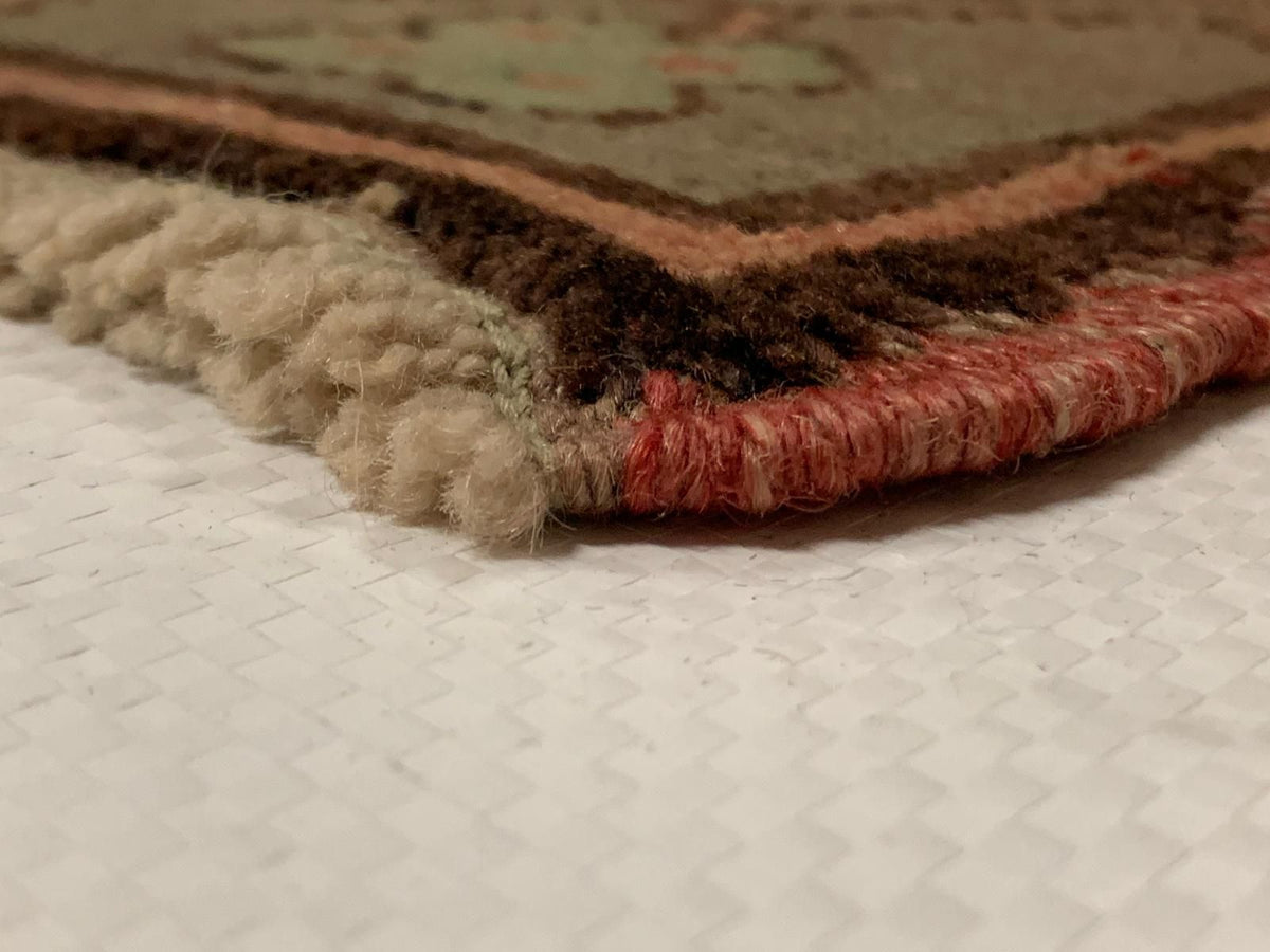 5x11 Rust and Gray Anatolian Turkish Tribal Runner
