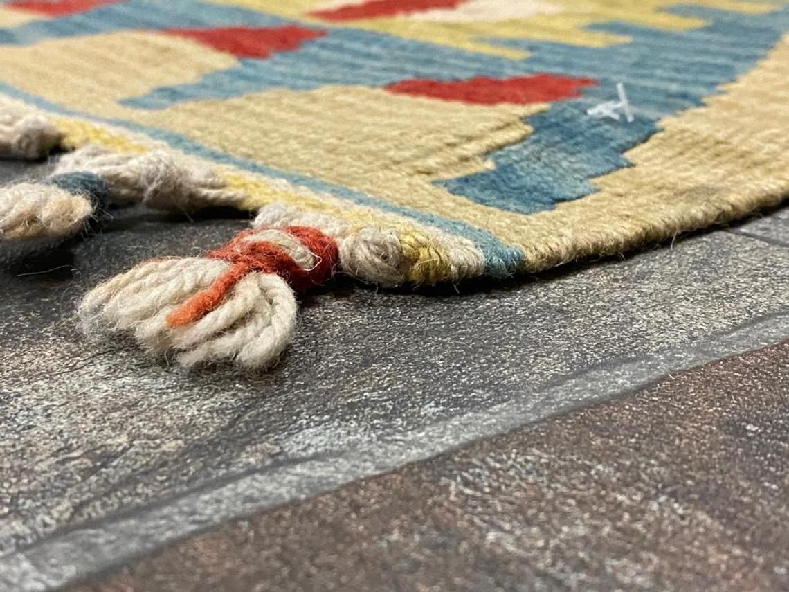 4x6 Multicolor Turkish Tribal Rug