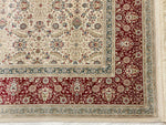 5x8 Gray and Multicolor Turkish Antep Rug