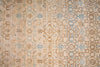 4x7 Beige and Blue Persian Rug