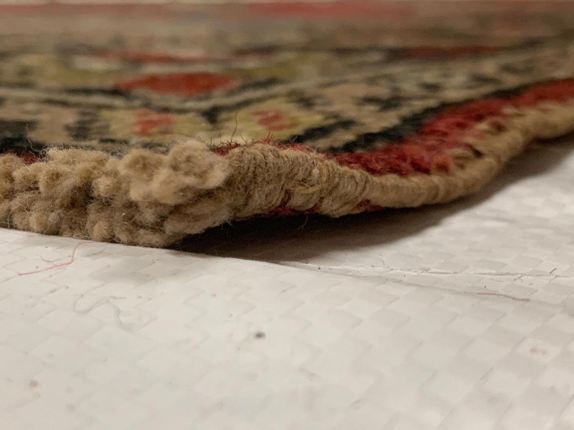 5x8 Red and Black Turkish Tribal Rug