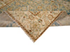 3x13 Beige and Blue Persian Tribal Runner