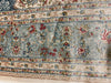 5x8 Blue and Ivory Turkish Antep Rug