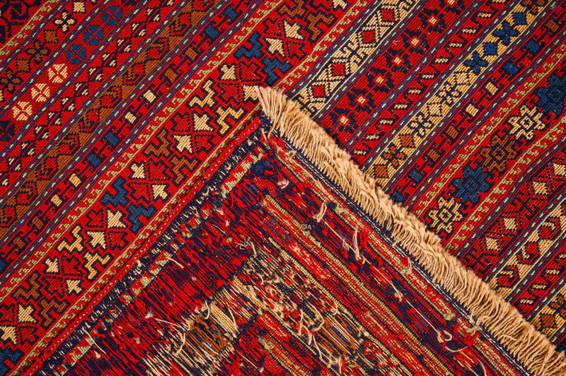 10x13 Multicolor Turkish Patchwork Rug