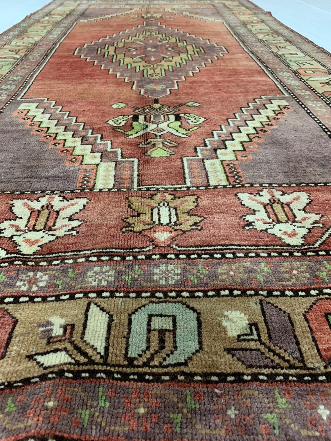 5x9 Red and Beige Kazak Tribal Rug