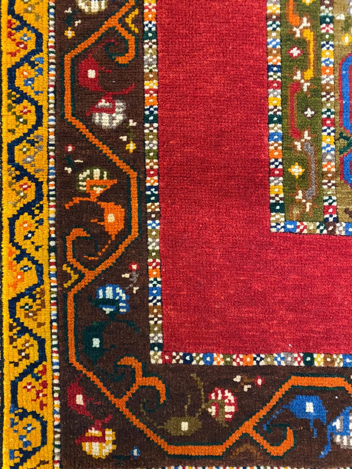 5x7 Multicolor Turkish Tribal Rug