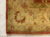 8x10 Rust and Gold Turkish Oushak Rug