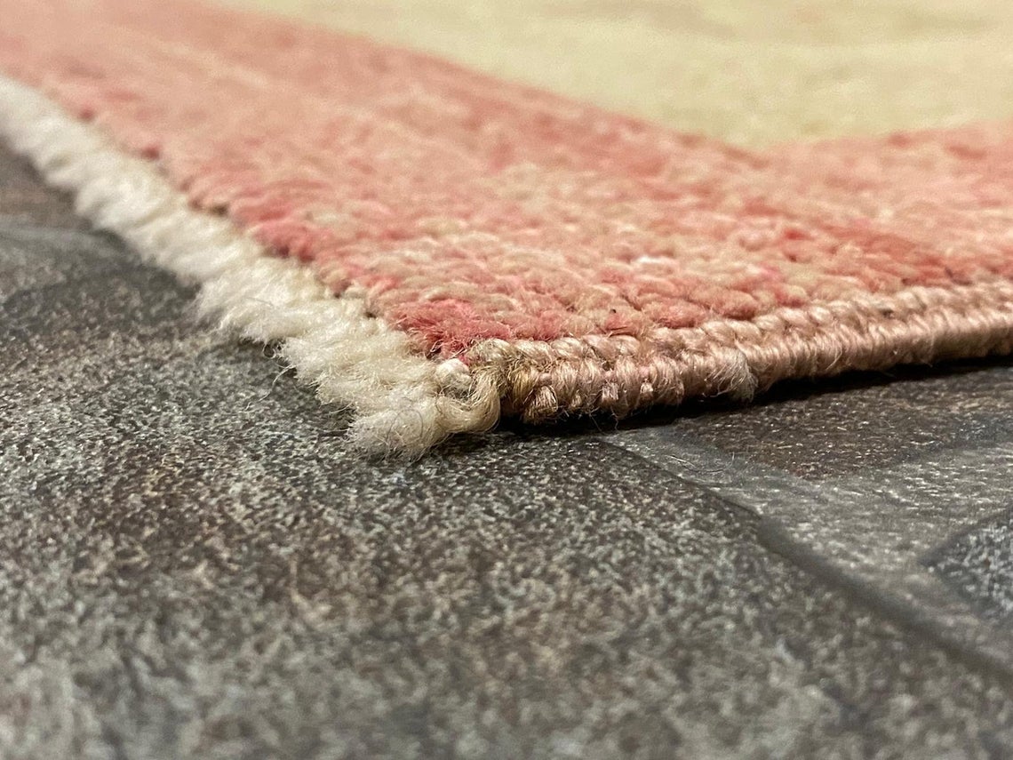 3x5 Pink and Beige Turkish Oushak Rug