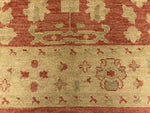 5x7 Red and Beige Turkish Oushak Rug