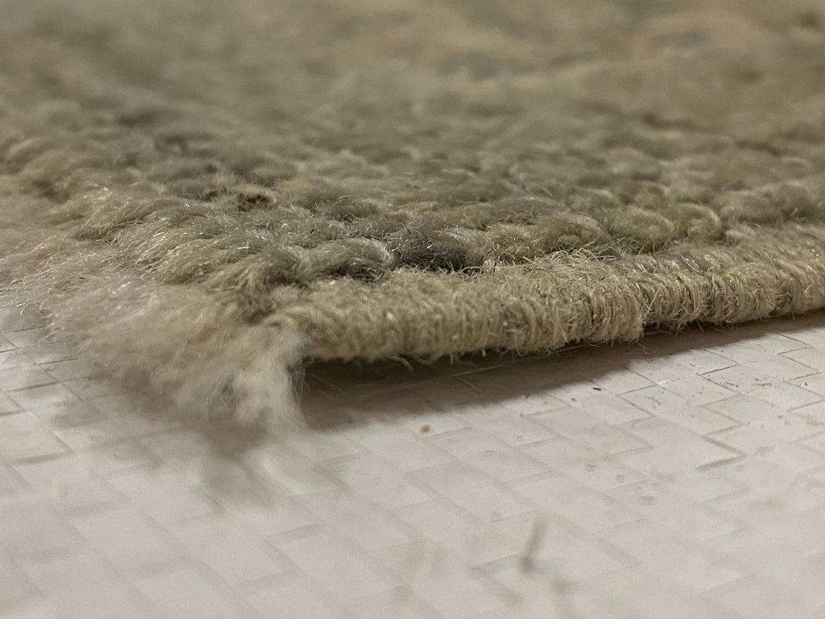 5x7 Gray and Ivory Turkish Oushak Rug