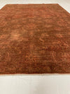 6x9 Rust and Pink Anatolian Traditional Rug