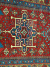 3x11 Red and Gold Persian Runner
