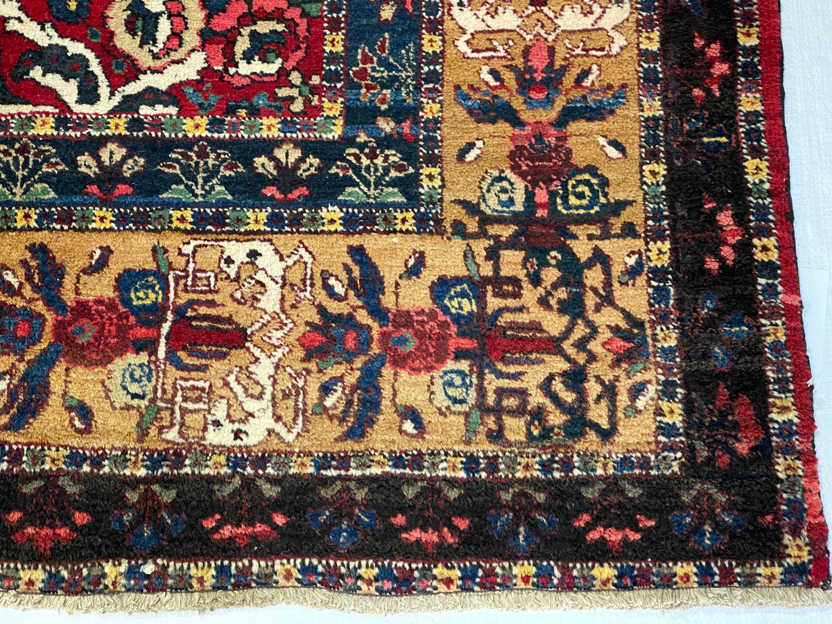 10x12 Red and Gold Persian Rug