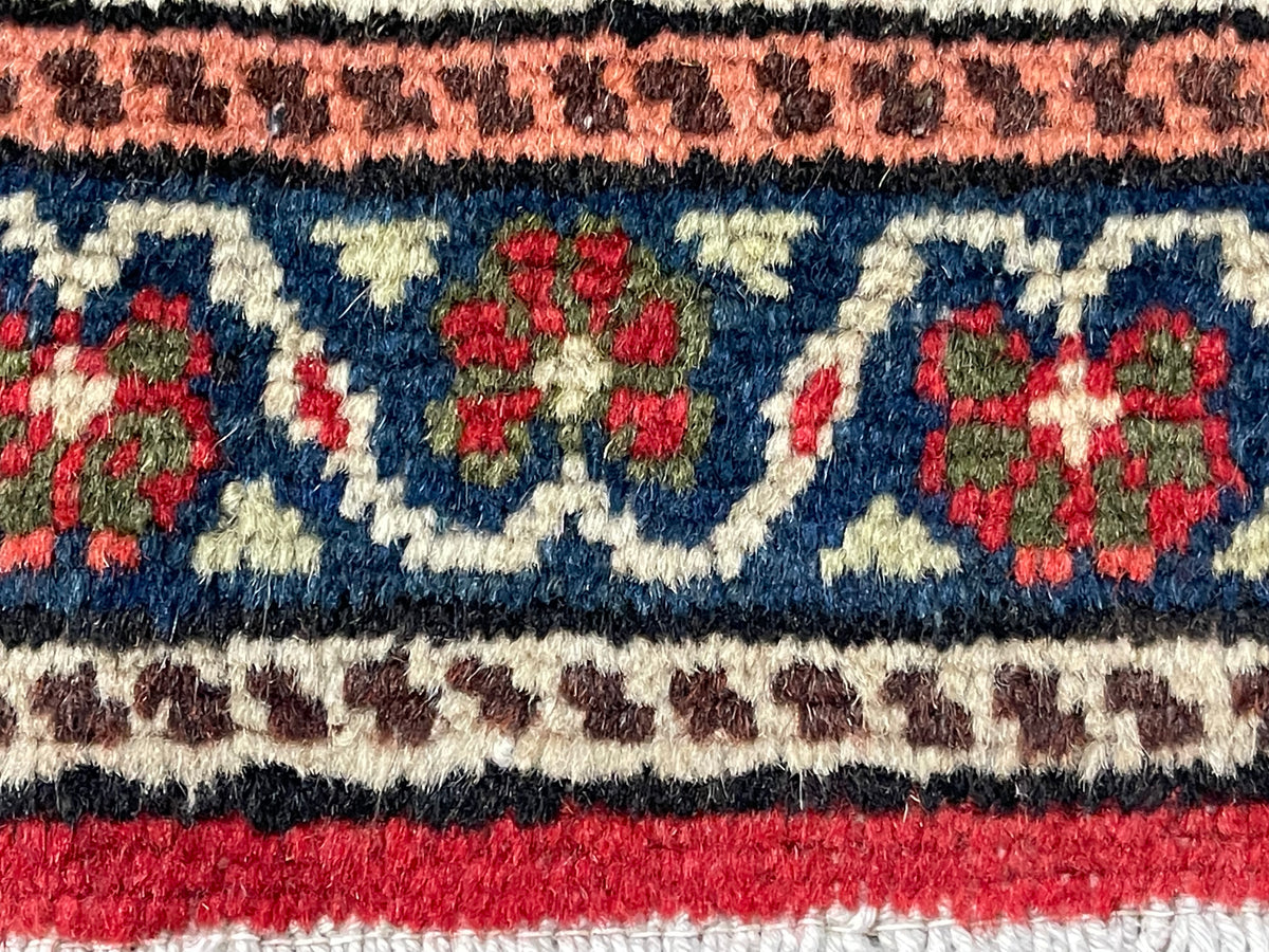 7x10 Pink and Ivory Turkish Traditional Rug