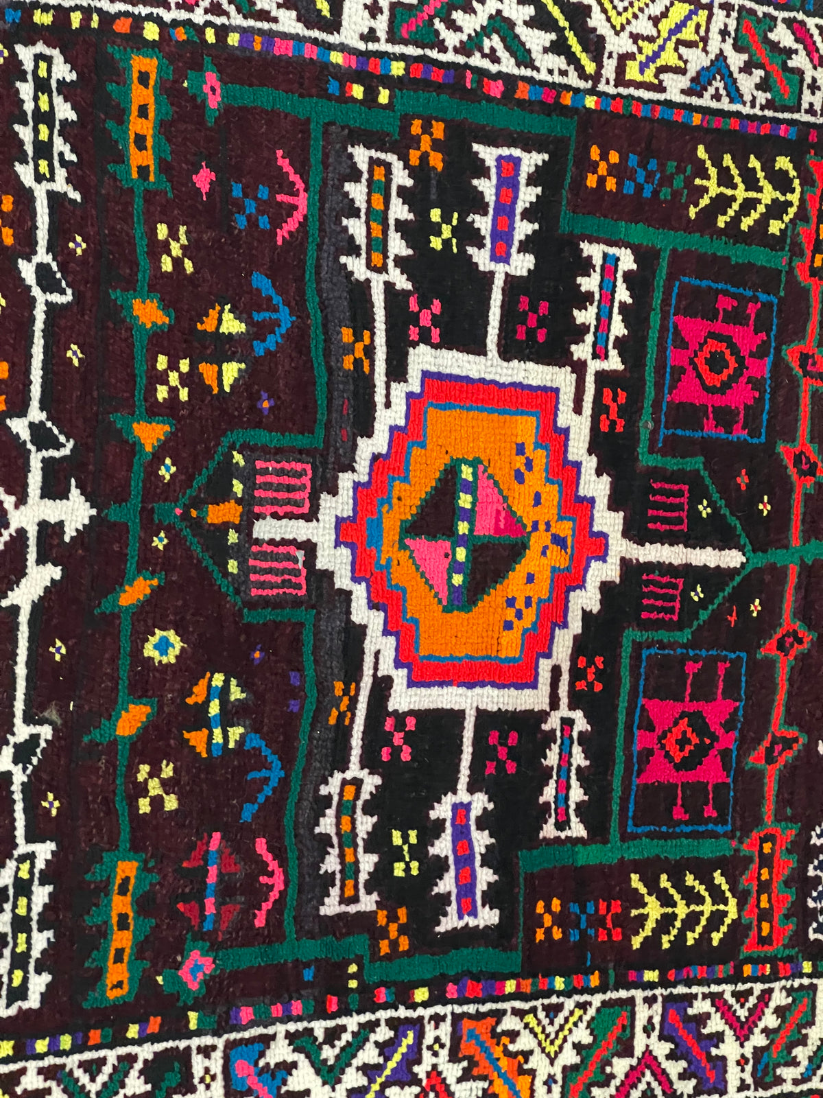 3x11 Multicolor Turkish Tribal Runner