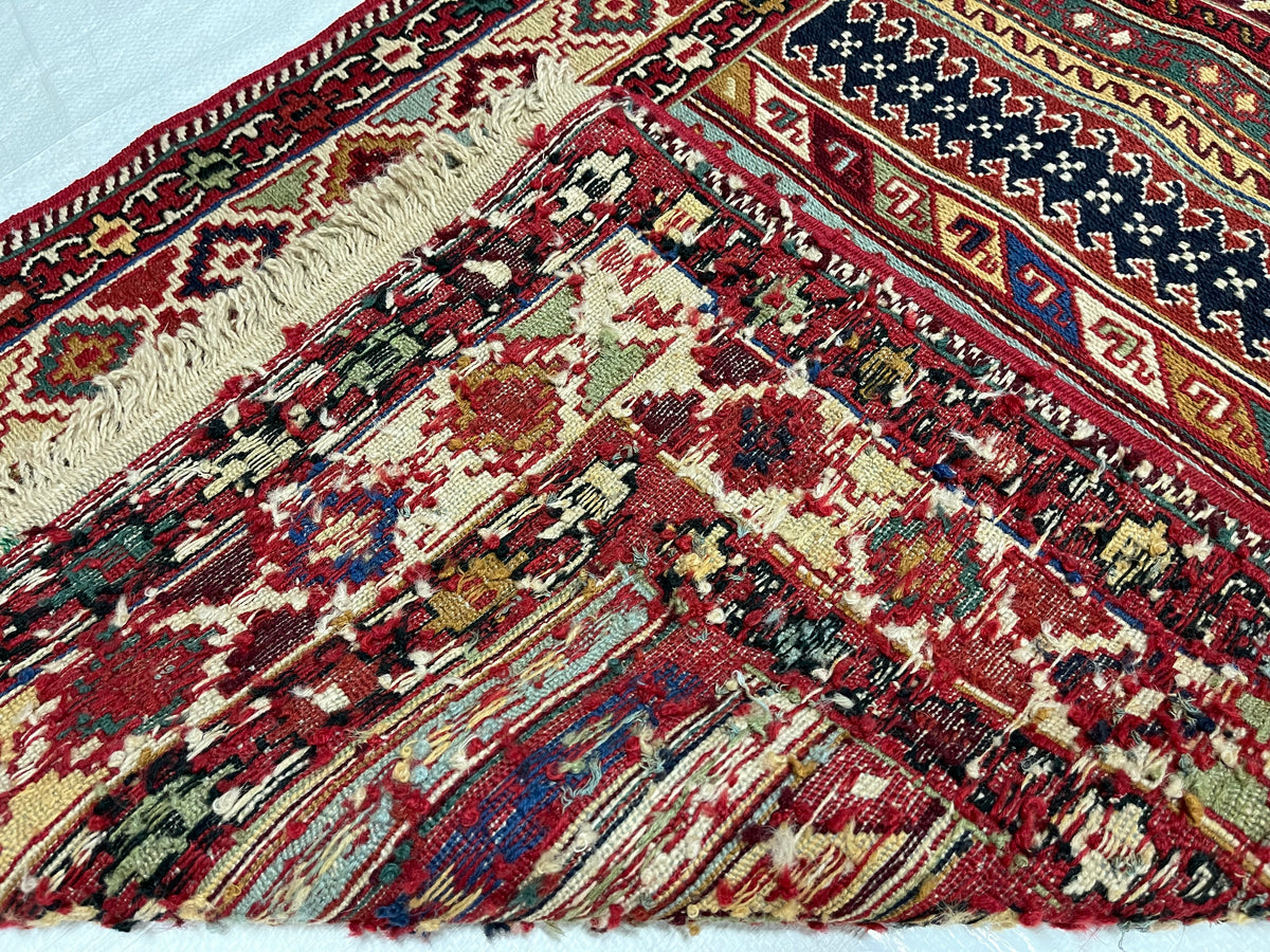 3x10 Multicolor Turkish Patchwork Runner