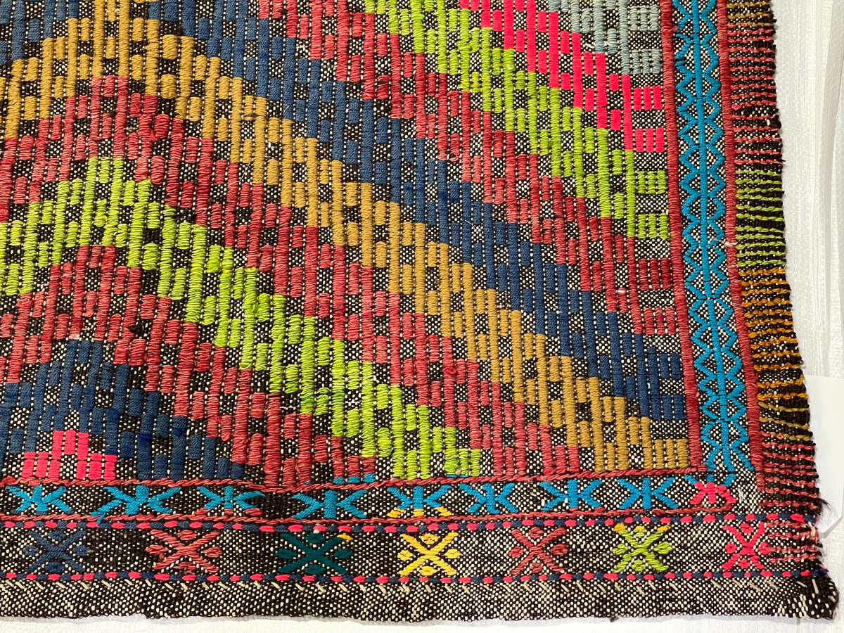 6x9 Multicolor Turkish Tribal Rug