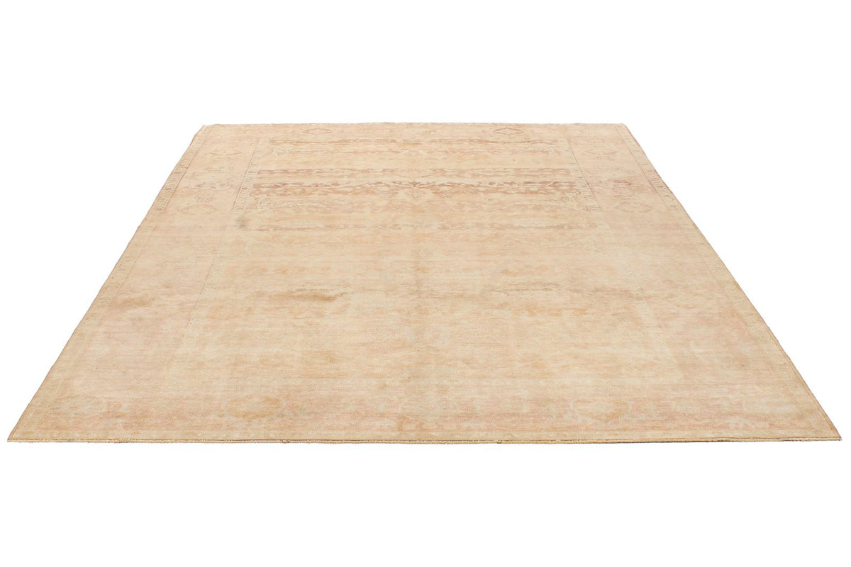 8x10 Brown and Red Turkish Traditional Rug