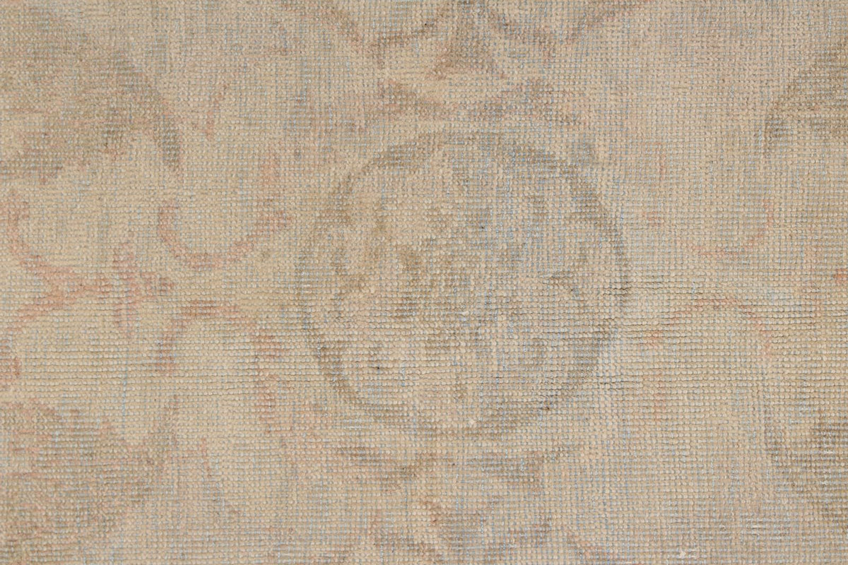 9x12 Brown and Pink Turkish Traditional Rug