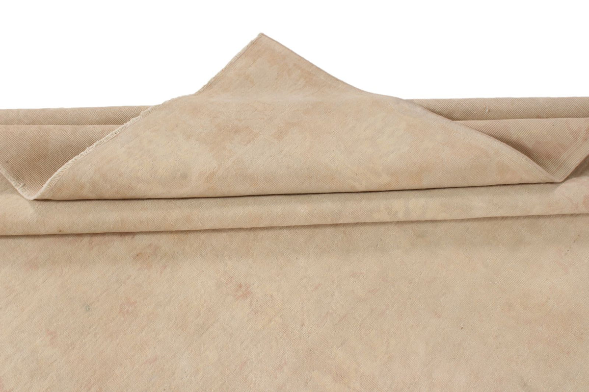 9x12 Ivory and Purple Turkish Traditional Rug