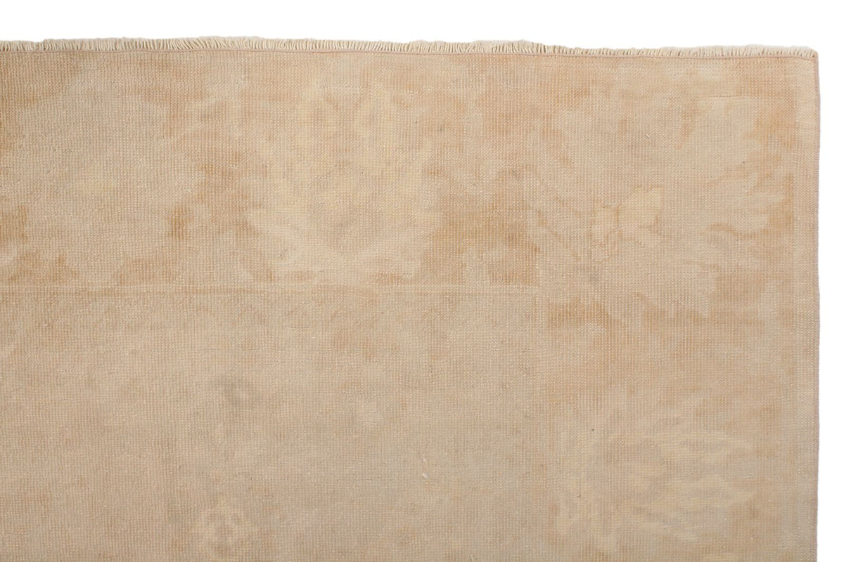 9x12 Ivory and Purple Turkish Traditional Rug