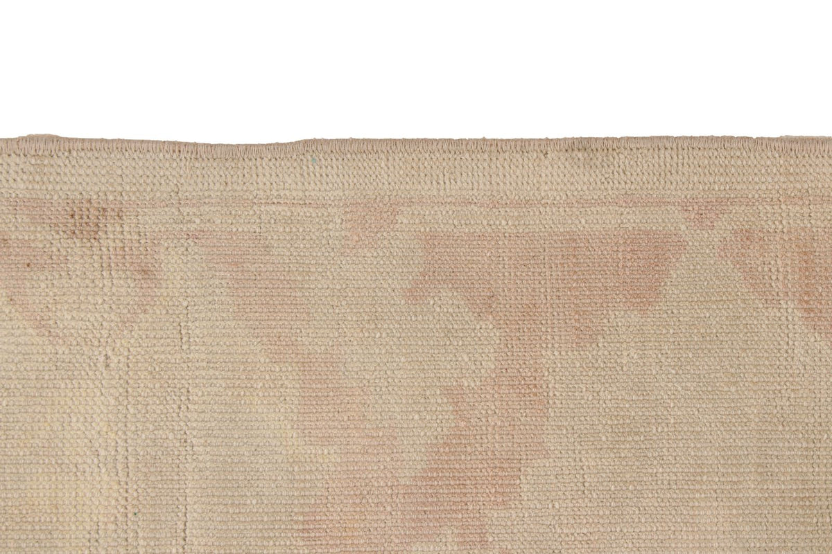 9x12 Ivory and Purple Turkish Traditional Rug